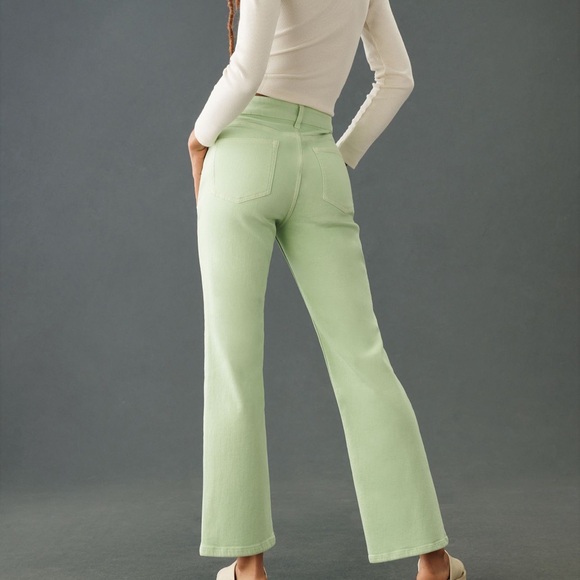 Anthropologie Pilcro The Yaya Mid Rise Crop Midi Jeans - Picture 3 of 6